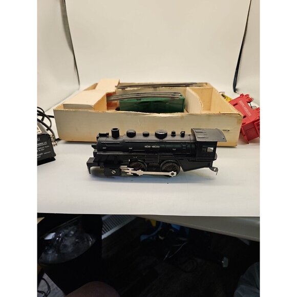 ANTIQUE Marx Steam Type Electric Train 490 Louis Marx and Co made in USA - Picture 8 of 16